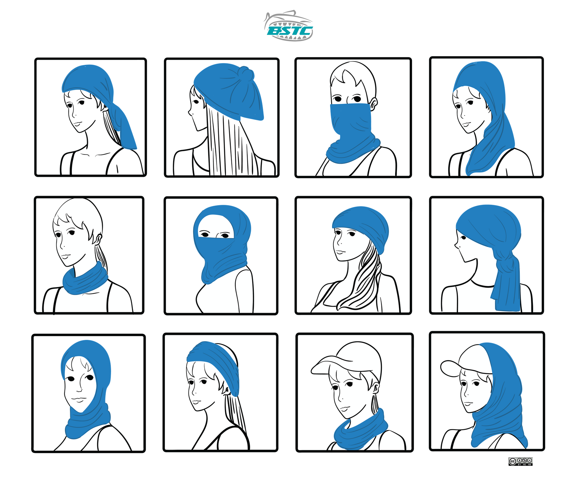 BSTC Head Socks, Hot Pink-2